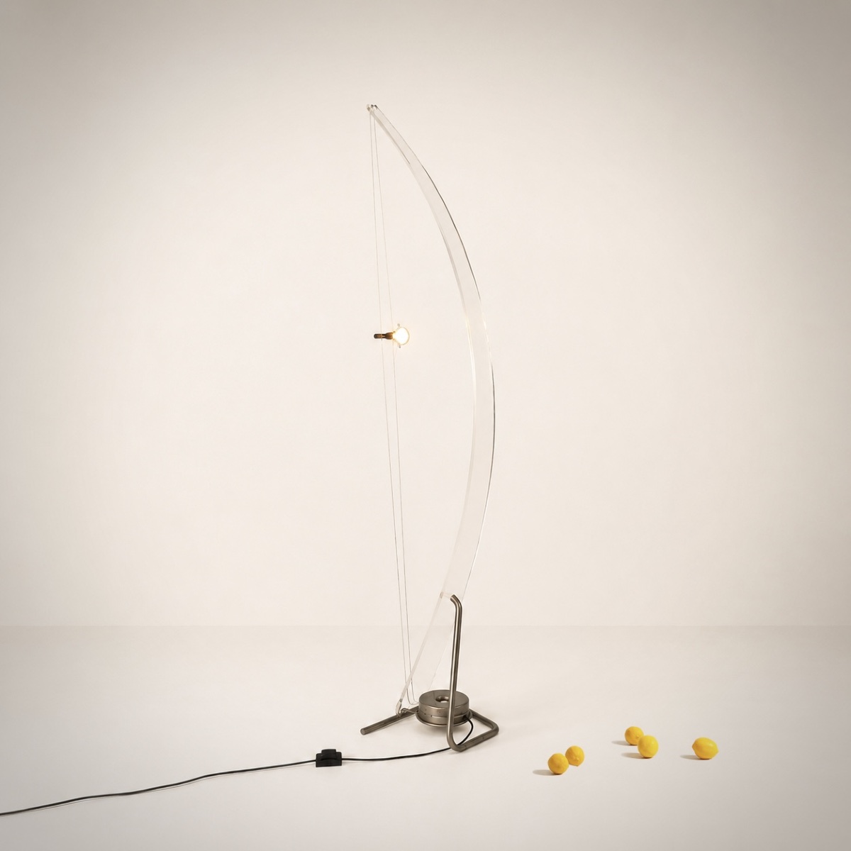 Aleix Meise, “acro Nero” Or “bollum” Floor Lamp, 1980-photo-2