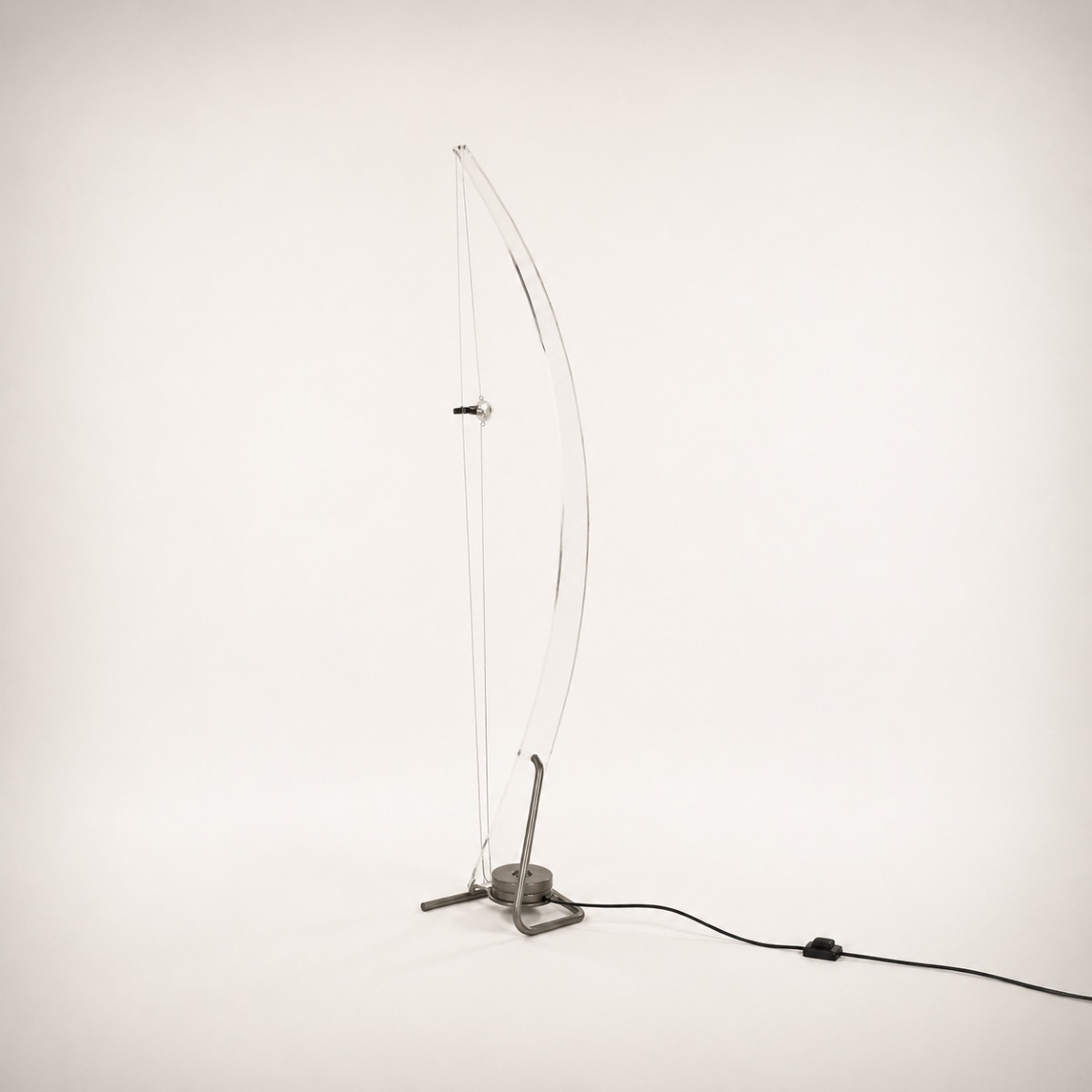 Aleix Meise, “acro Nero” Or “bollum” Floor Lamp, 1980-photo-4