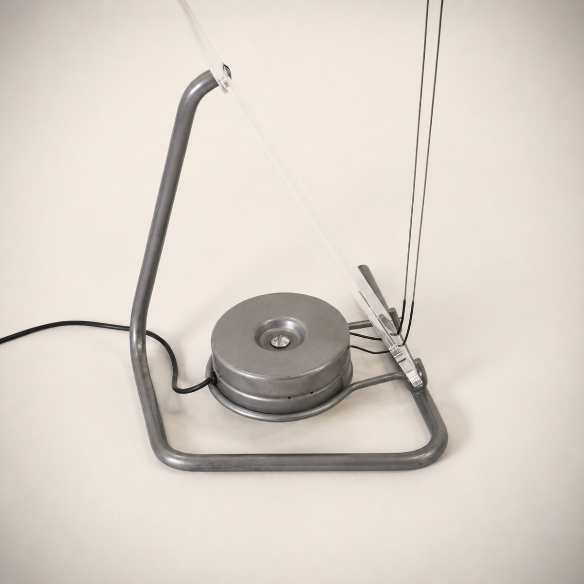 Aleix Meise, “acro Nero” Or “bollum” Floor Lamp, 1980-photo-3