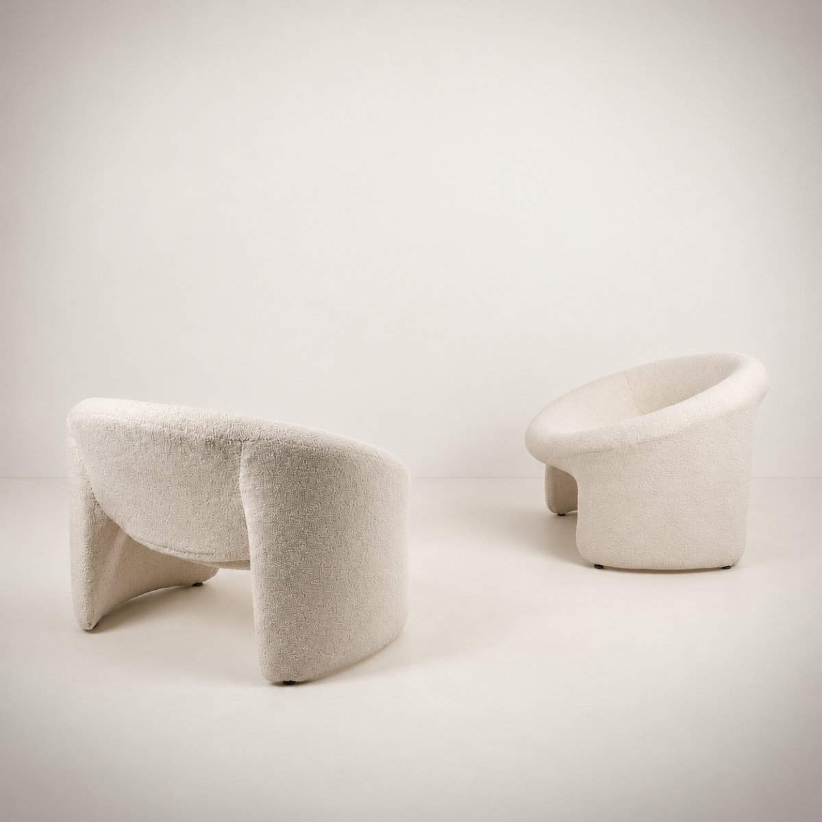 OLIVIER MOURGUE, fauteuils et repose-pied Montréal, Airborne Ed., 1967-photo-3