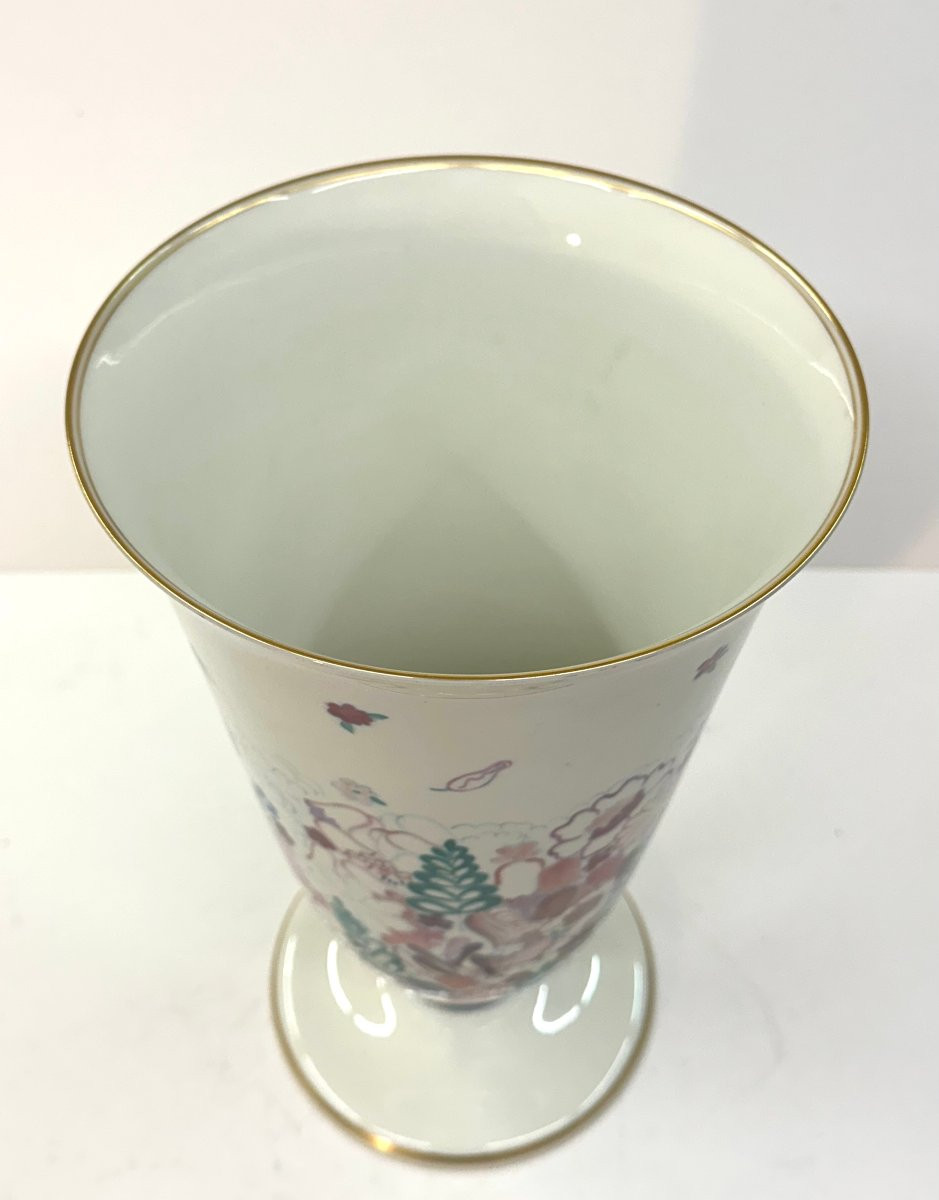 Large Porcelain Vase From The Sèvres Factory - Art Deco-photo-3