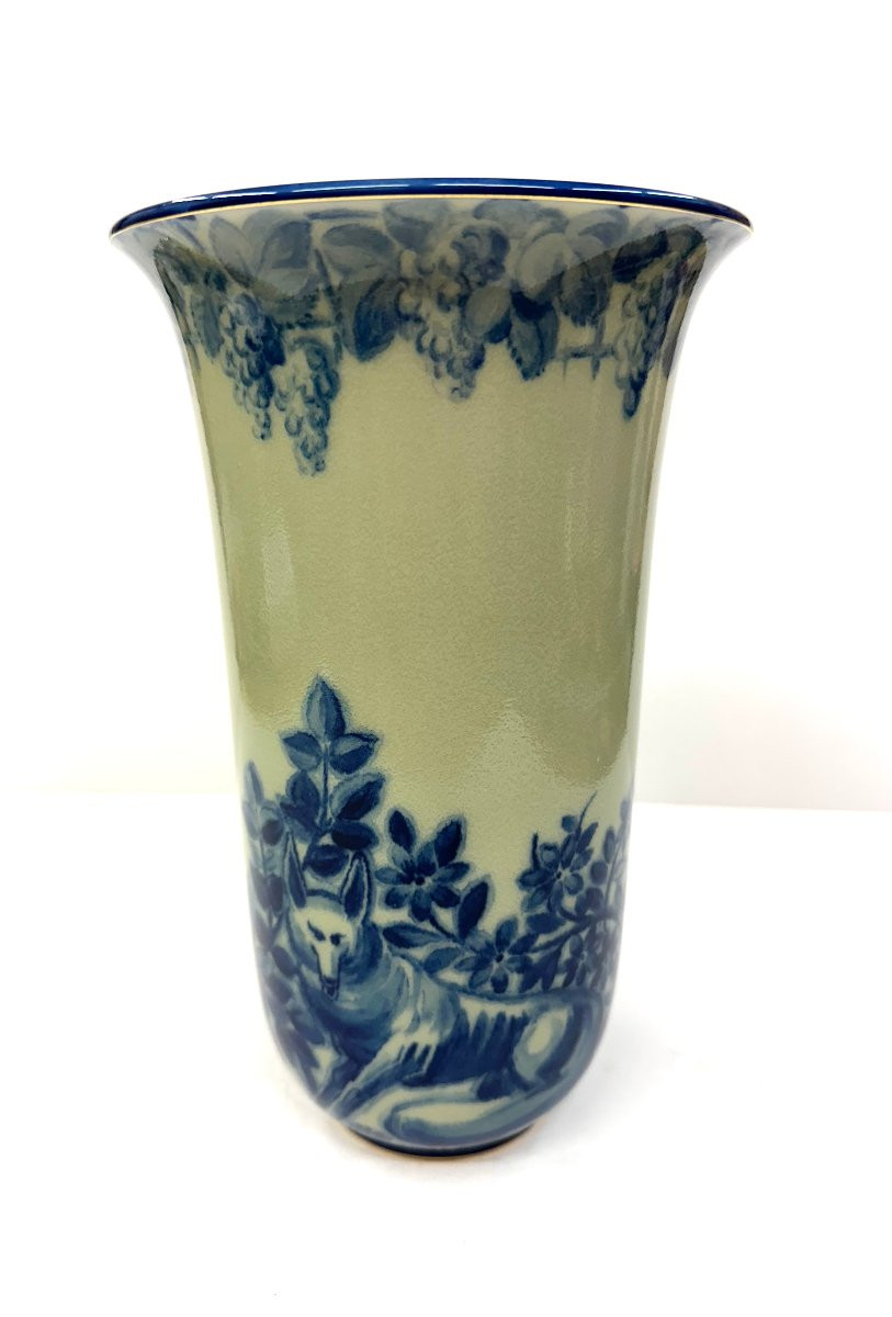 "fox" Vase - Sevres Manufacture - Marcel Prunier - 1947-photo-4