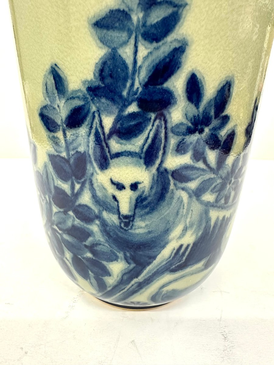 "fox" Vase - Sevres Manufacture - Marcel Prunier - 1947-photo-4