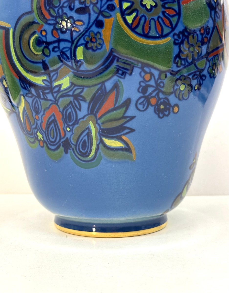 GRAND VASE - PORCELAINE - MANUFACTURE DE SEVRES - VERONIQUE CHEVALIER - DATE 1994-photo-2