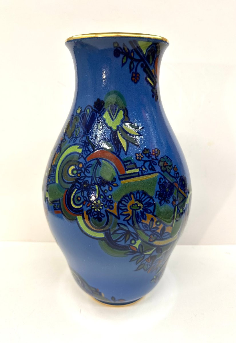 GRAND VASE - PORCELAINE - MANUFACTURE DE SEVRES - VERONIQUE CHEVALIER - DATE 1994-photo-4