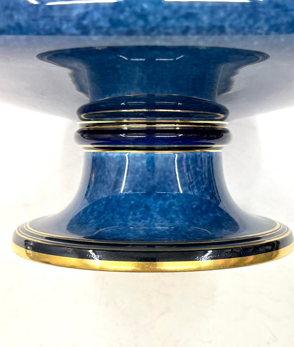 GRANDE COUPE / JARDINIERE - PORCELAINE - MANUFACTURE DE SEVRES - 1880/1882-photo-2