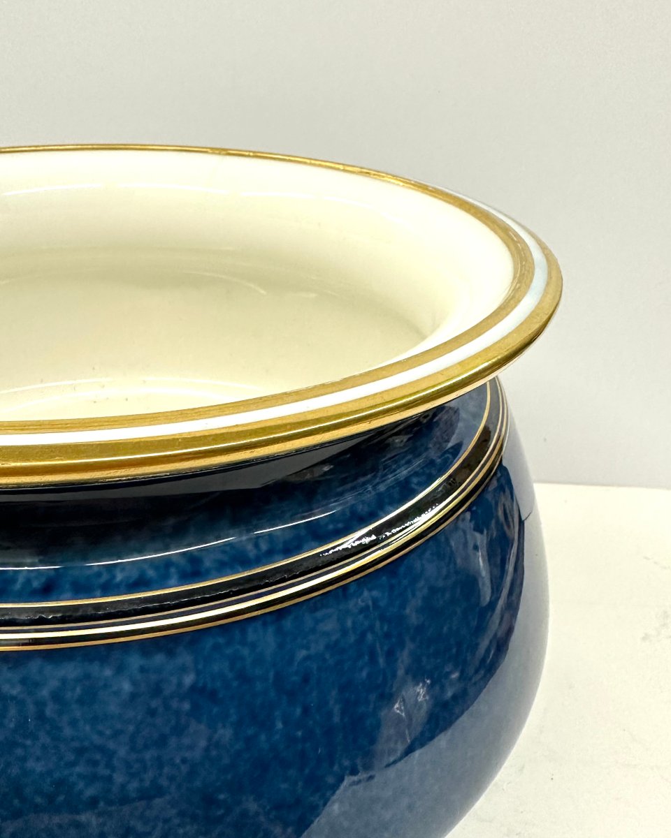 GRANDE COUPE / JARDINIERE - PORCELAINE - MANUFACTURE DE SEVRES - 1880/1882-photo-5