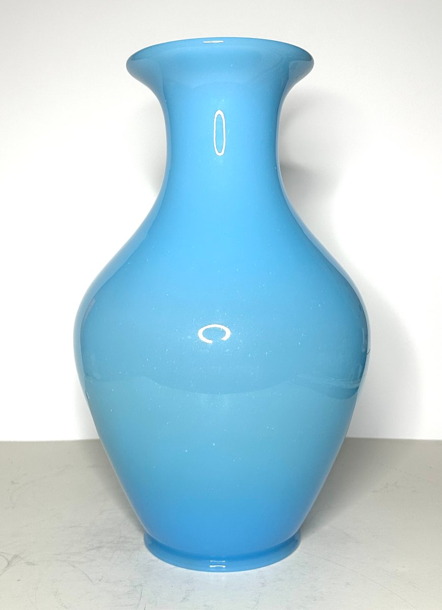 Large Vase - Opaline Crystal - Baccarat - 1930–1950-photo-3