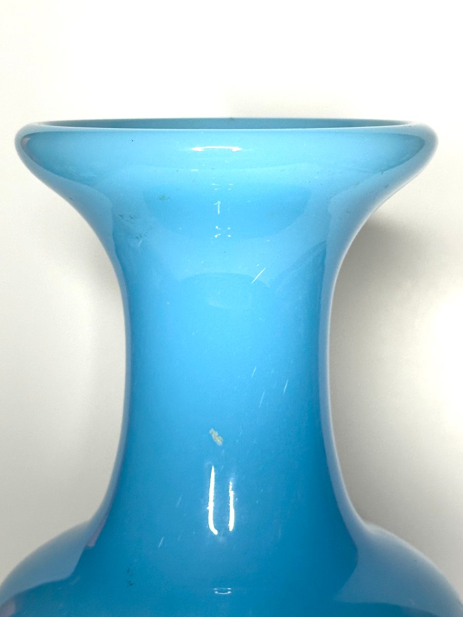Large Vase - Opaline Crystal - Baccarat - 1930–1950-photo-3