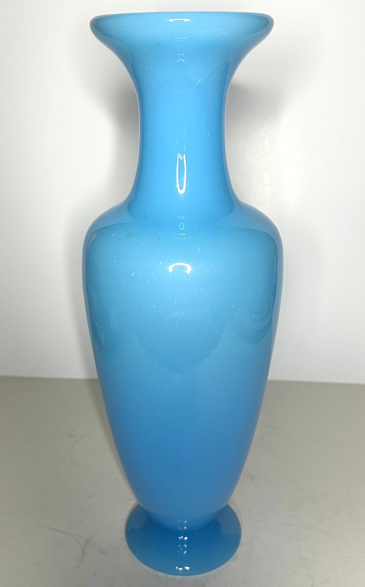 Large Vase - Opaline Crystal - Baccarat - 1930–1950