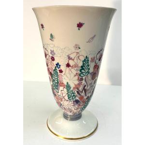 Large Porcelain Vase From The Sèvres Factory - Art Deco