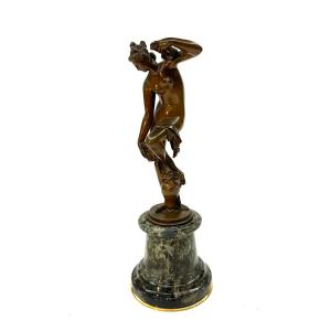 STATUETTE BRONZE - VENUS AU BAIN - JEAN DE BOLOGNE - XIXEME SIECLE