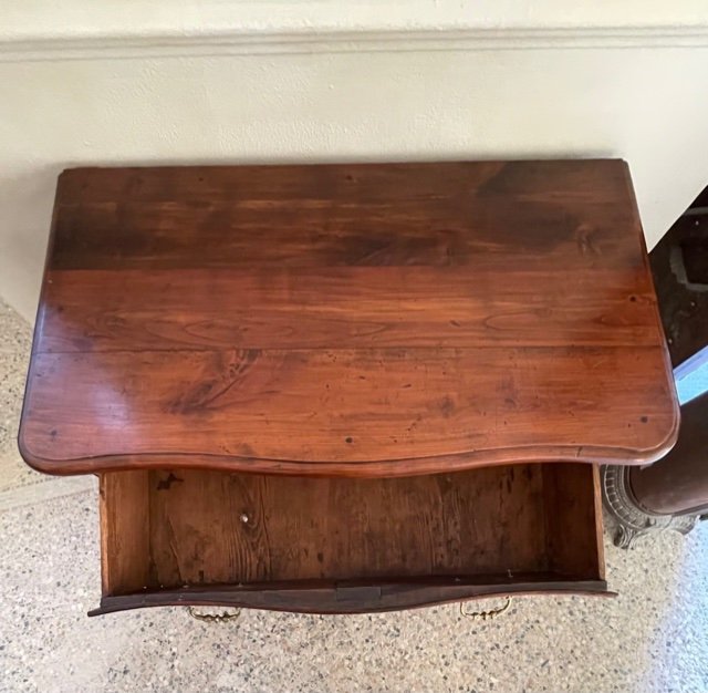 18th Century Curved Sauteuse Commode-photo-3