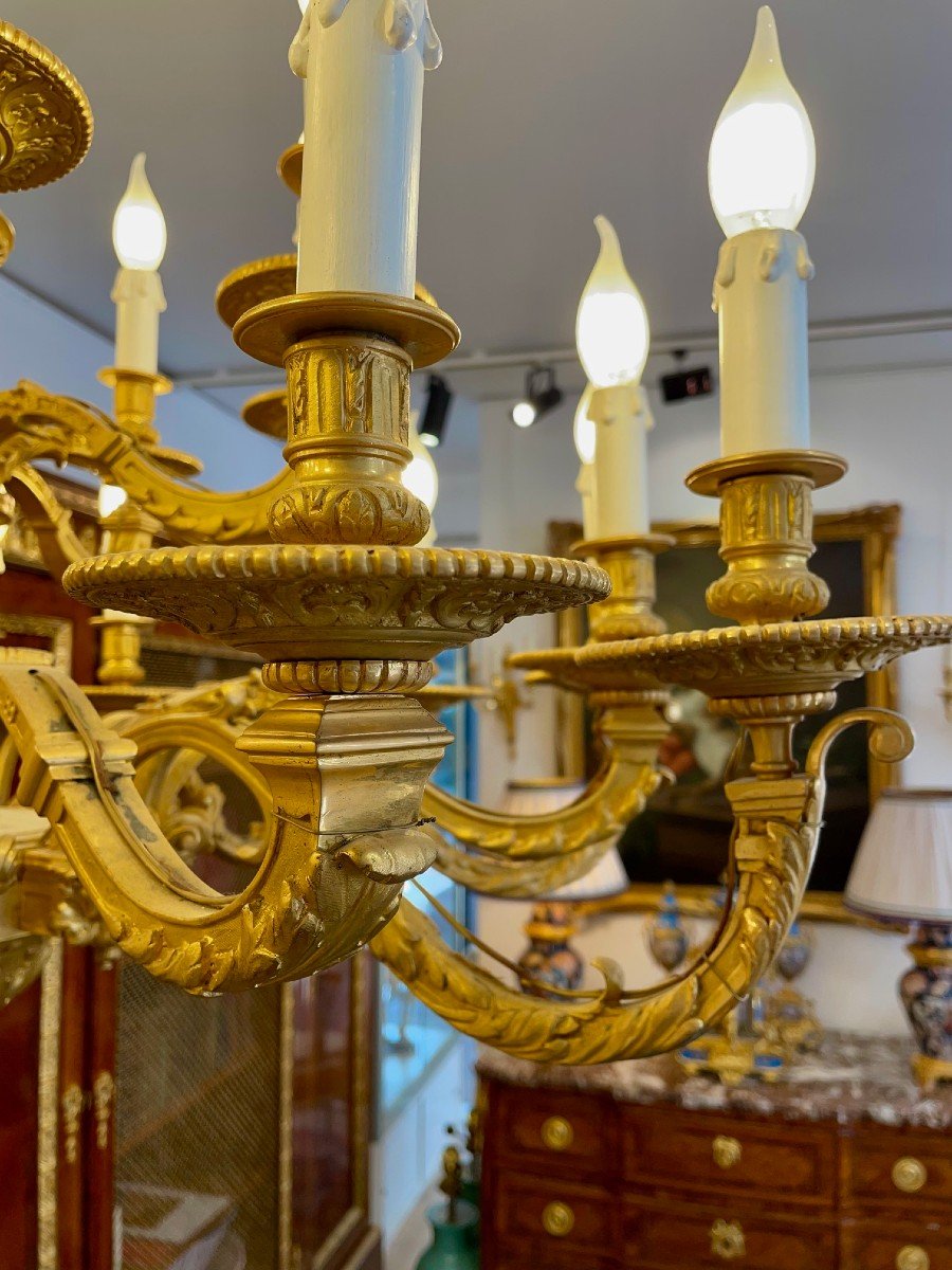 Important Louis XIV Chandelier-photo-4