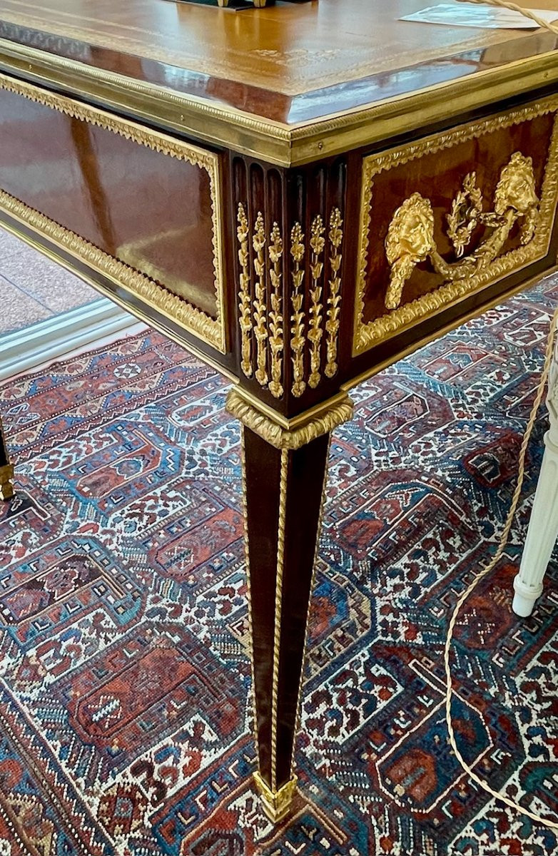 Louis XVI Desk After Beneman By Gouverneur-photo-2