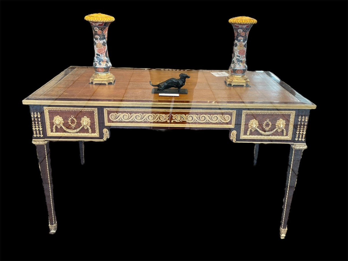 Louis XVI Desk After Beneman By Gouverneur