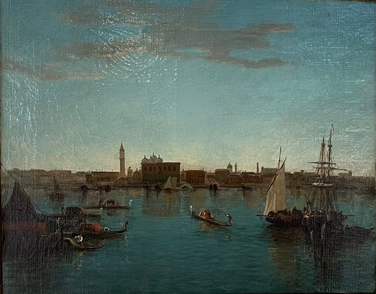 HST du XIXème, Venise, vue du grand canal -photo-2