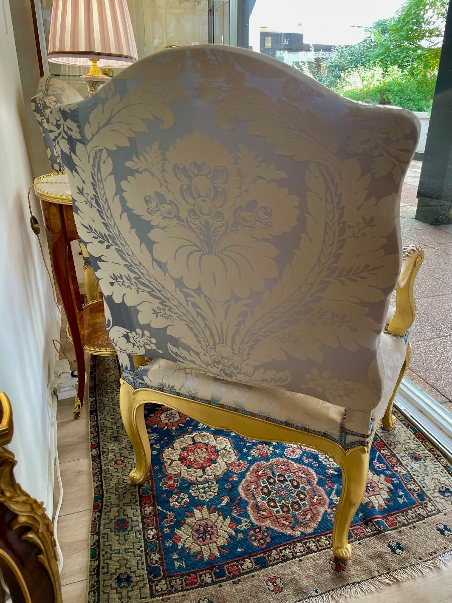 Pair Of Louis XV Armchairs-photo-3