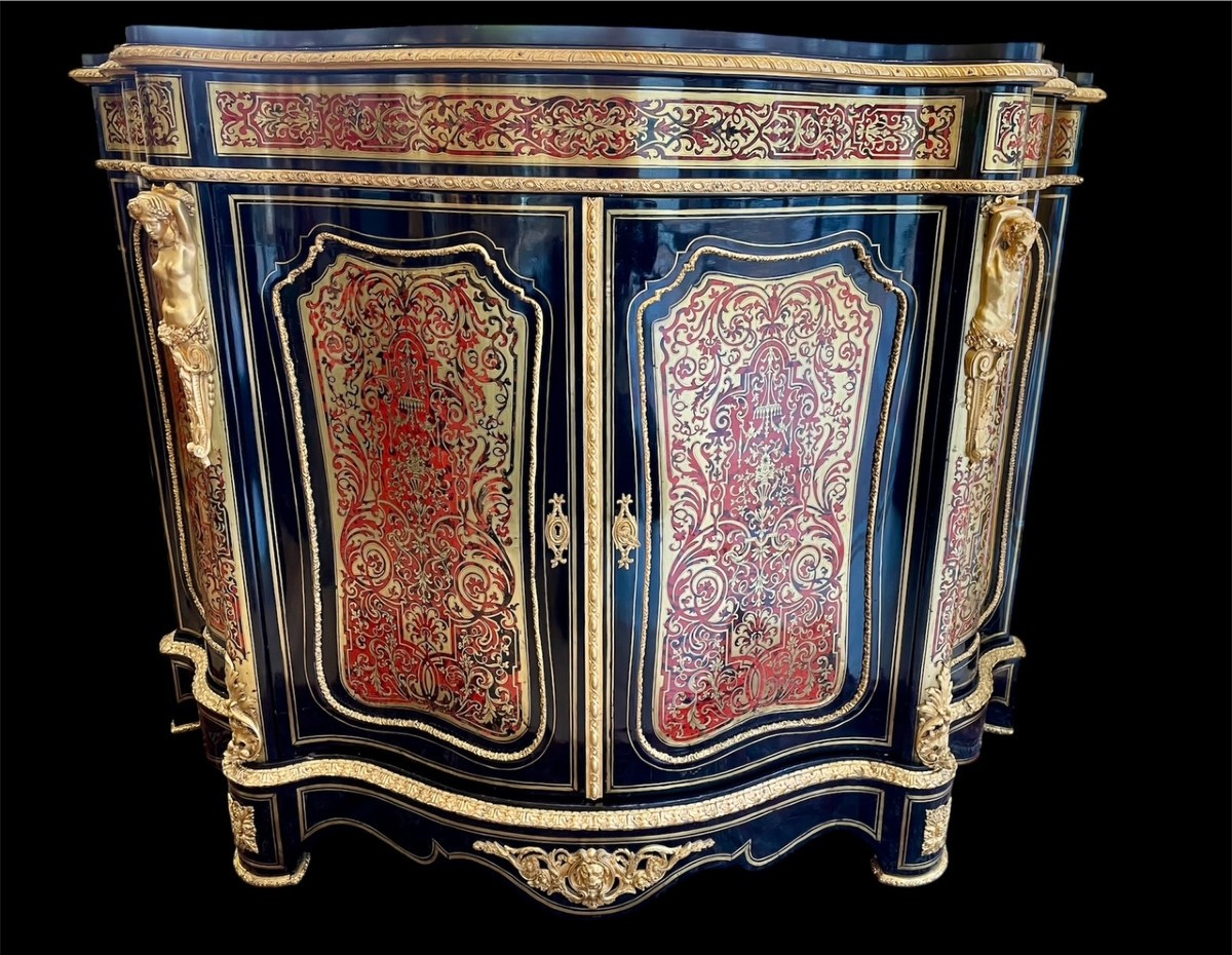 Important meuble Boulle