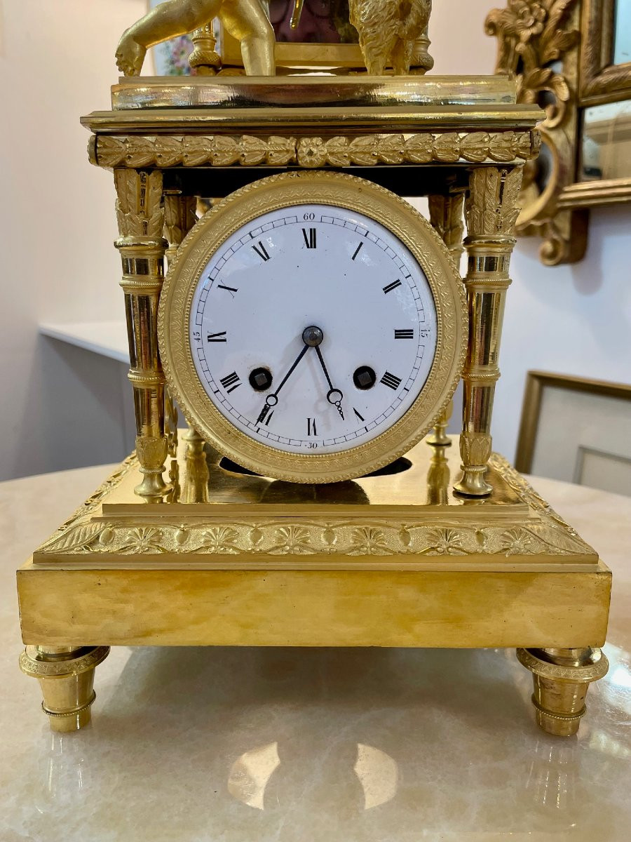 Cupid And Dog Restoration Pendulum-photo-2