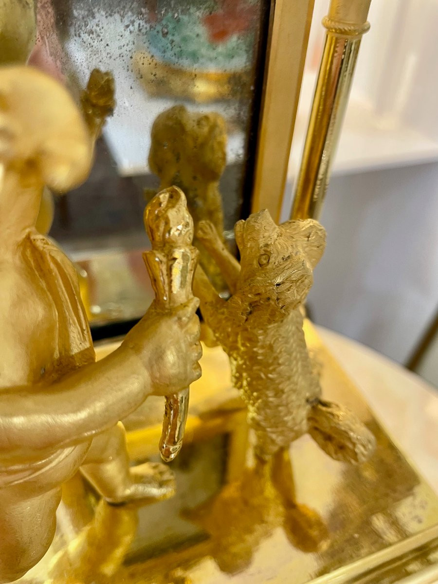 Cupid And Dog Restoration Pendulum-photo-4