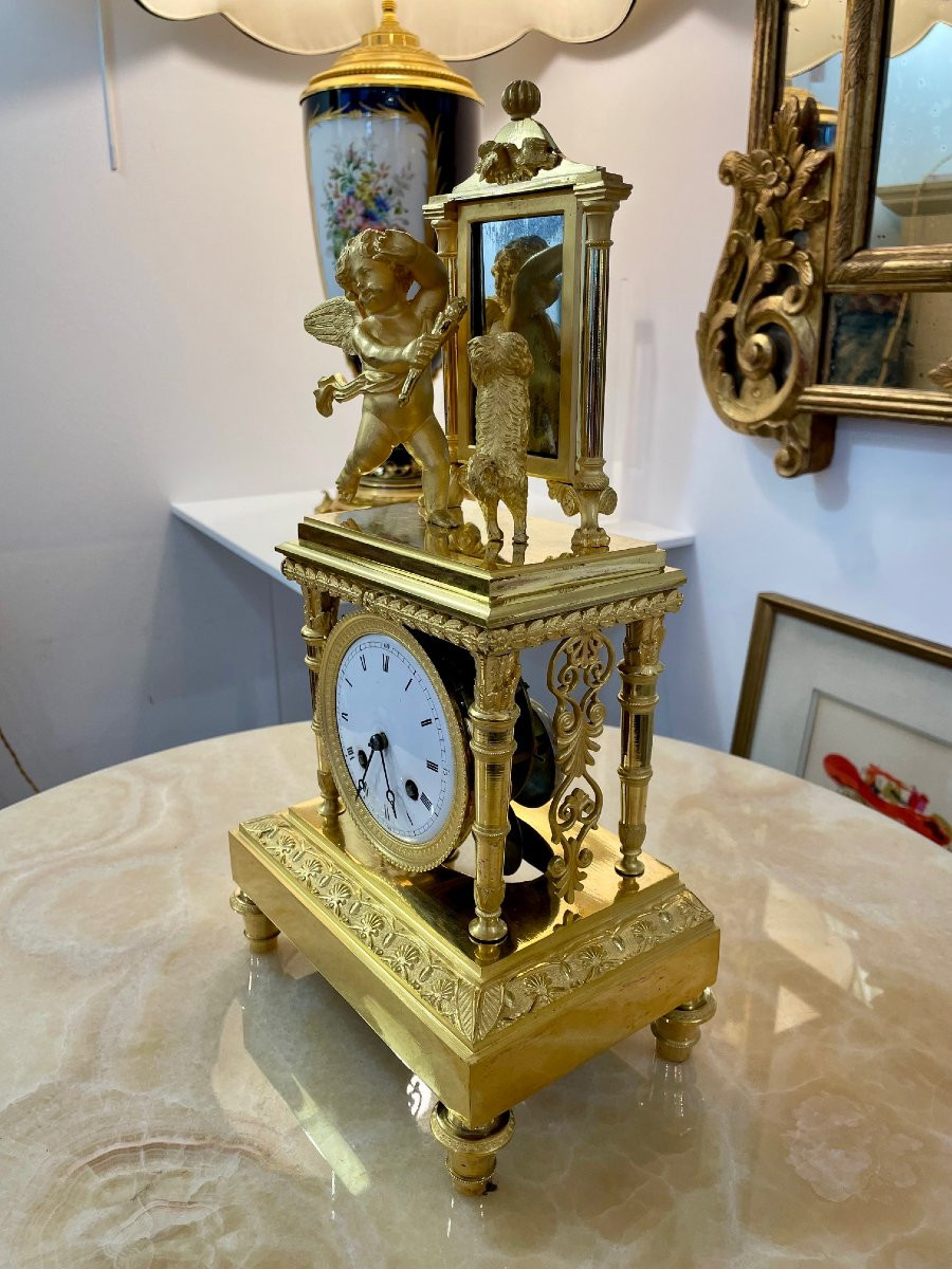 Cupid And Dog Restoration Pendulum-photo-3