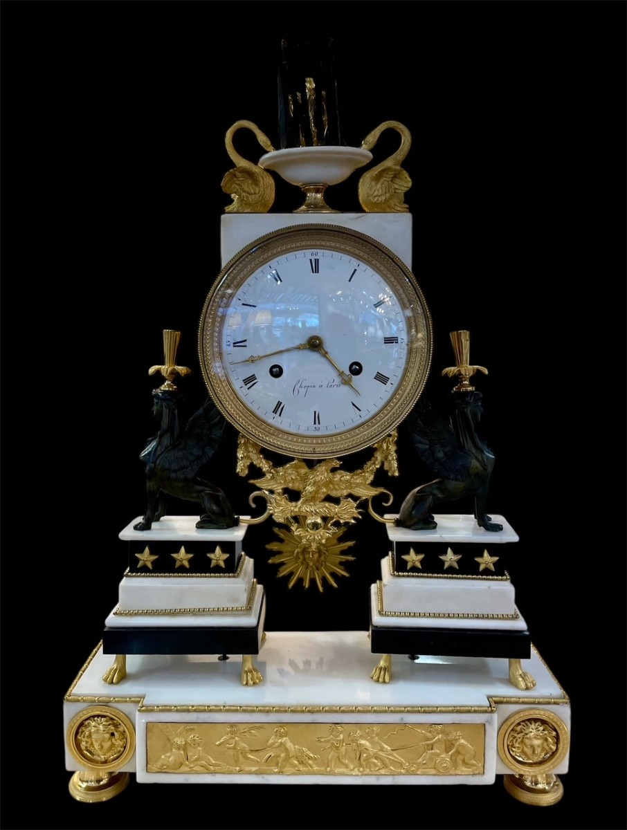 Sphinx Clock, Late 18th Century