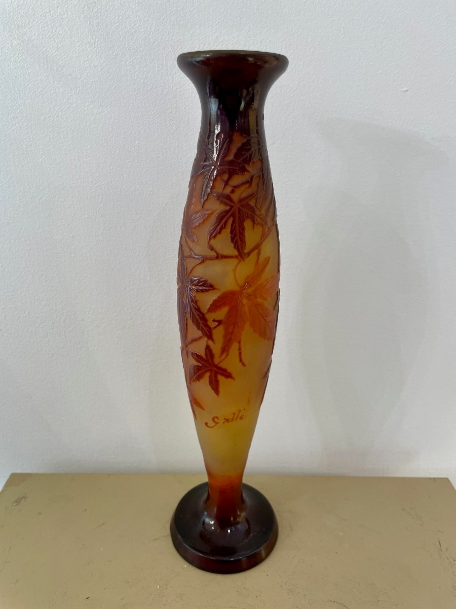 Gallé Art Nouveau Soliflore-photo-4