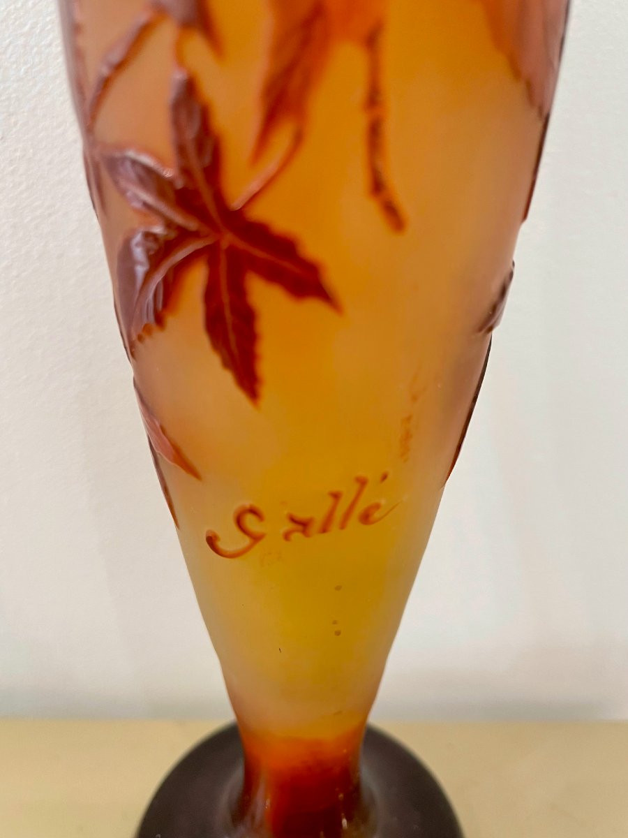 Gallé Art Nouveau Soliflore-photo-5