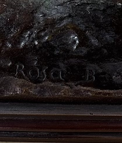 Bronze Sculpture Of A Bull After Rosa Bonheur-photo-3