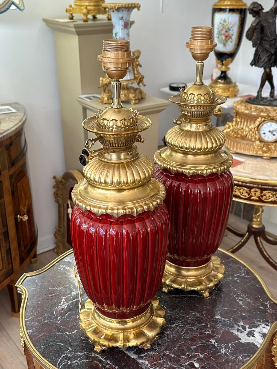 Pair Of Oil Lamps-photo-2