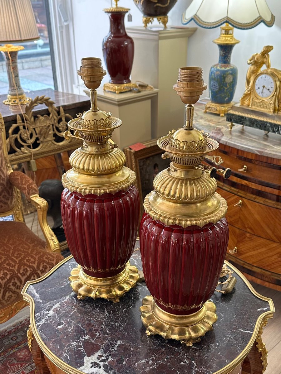Pair Of Oil Lamps-photo-4