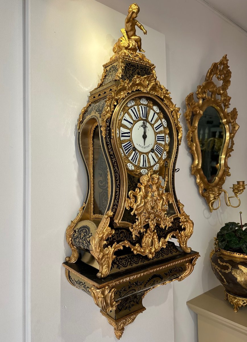 Regency Period Wall Sconce And Its Console-photo-3