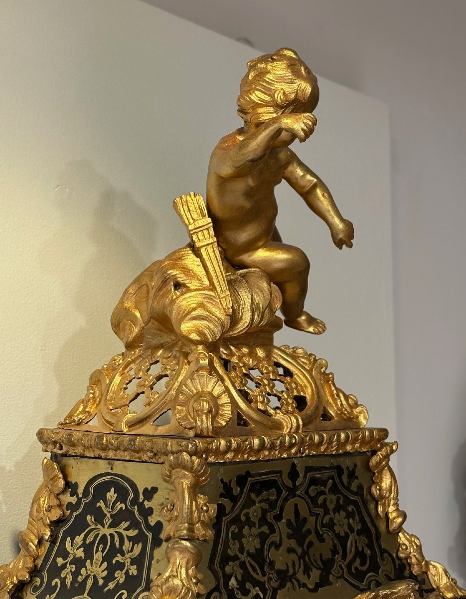 Regency Period Wall Sconce And Its Console-photo-1