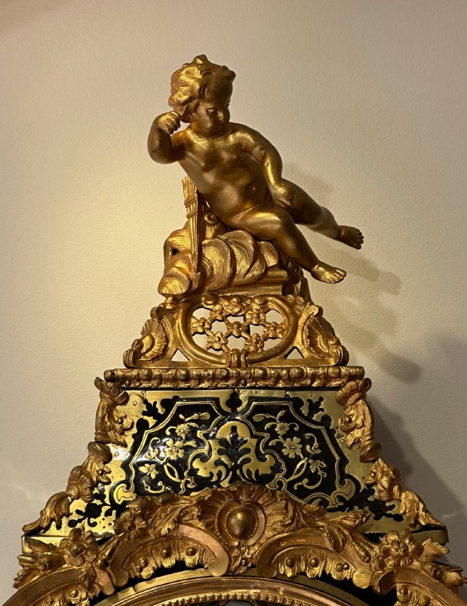 Regency Period Wall Sconce And Its Console-photo-3