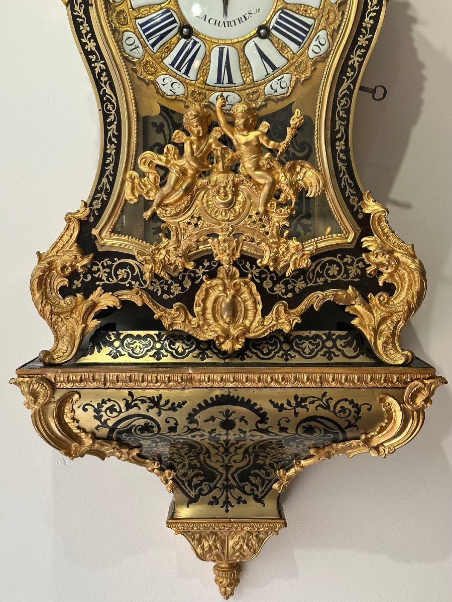 Regency Period Wall Sconce And Its Console-photo-5