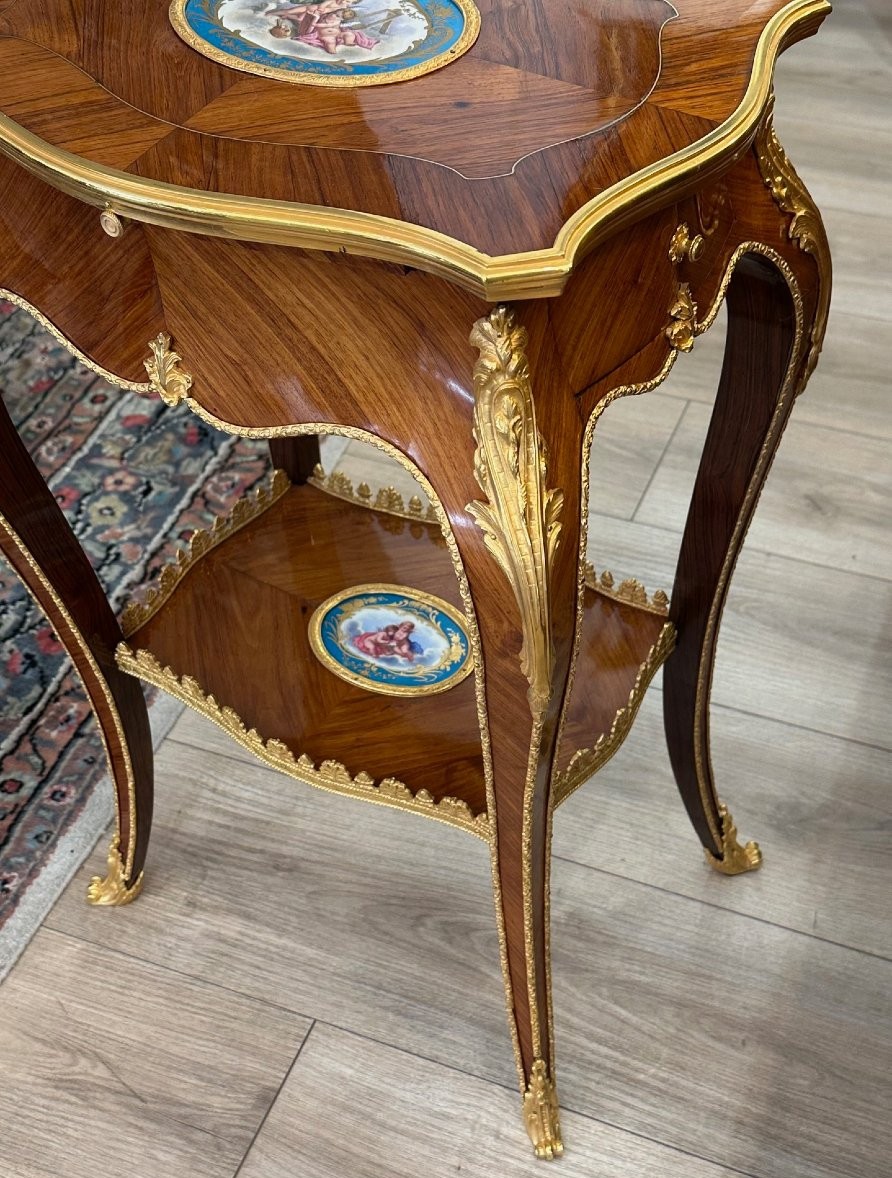 Table de salon Louis XV-photo-2