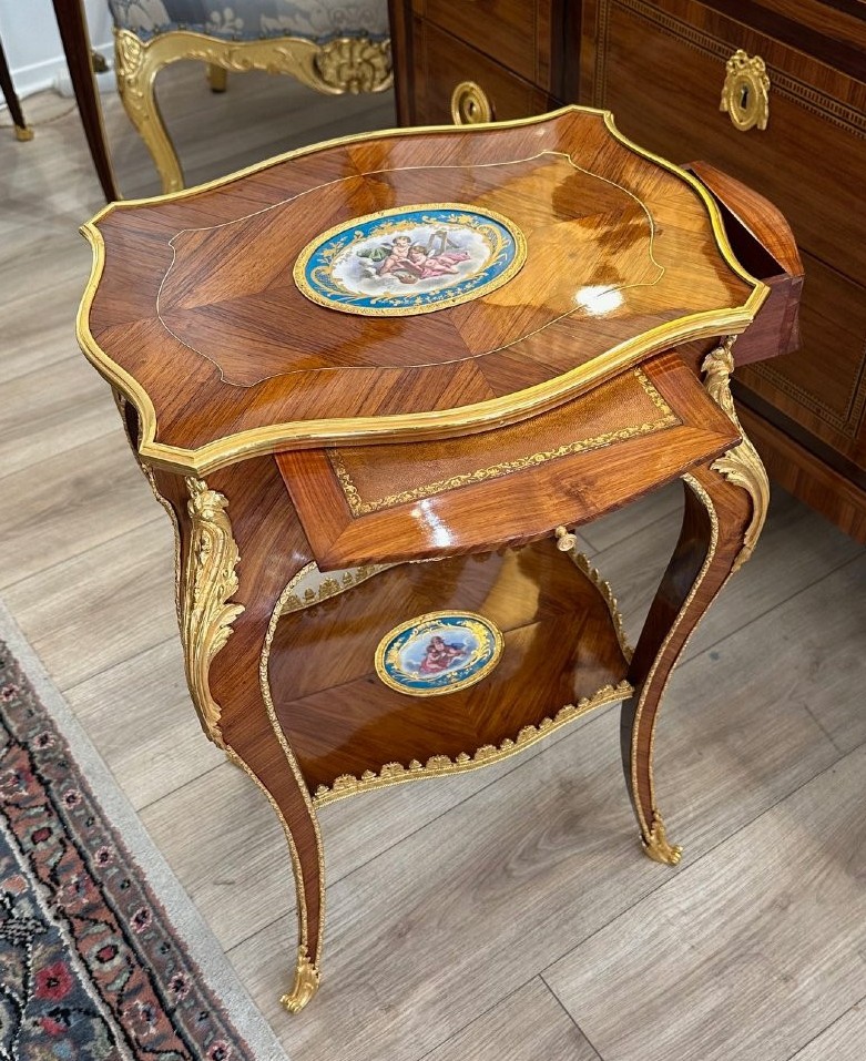 Table de salon Louis XV-photo-6