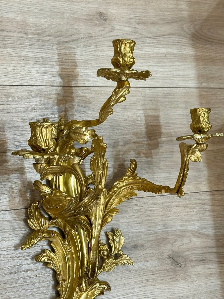 Pair Of 19th Century Sconces-photo-1
