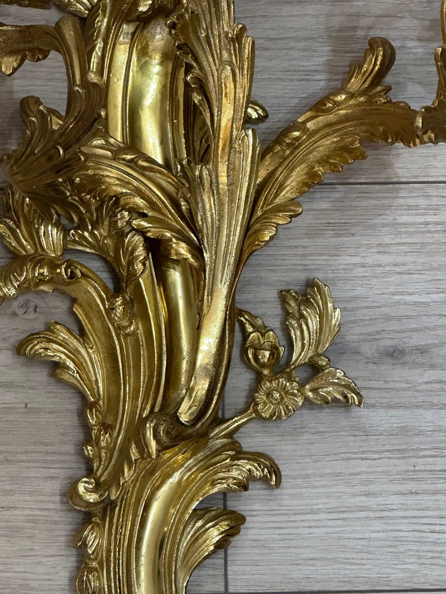 Pair Of 19th Century Sconces-photo-2