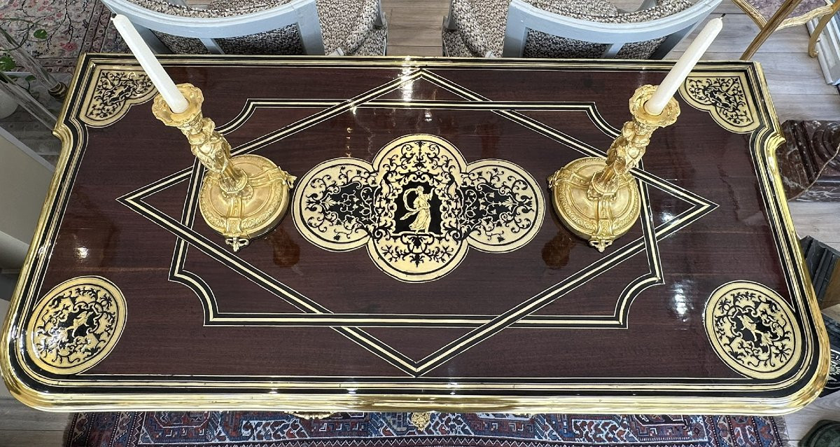 Louis XIV Style Chest Of Drawers-photo-3