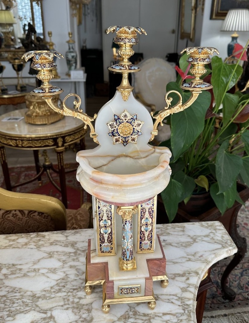 Napoleon III Onyx And Bronze Trim-photo-4