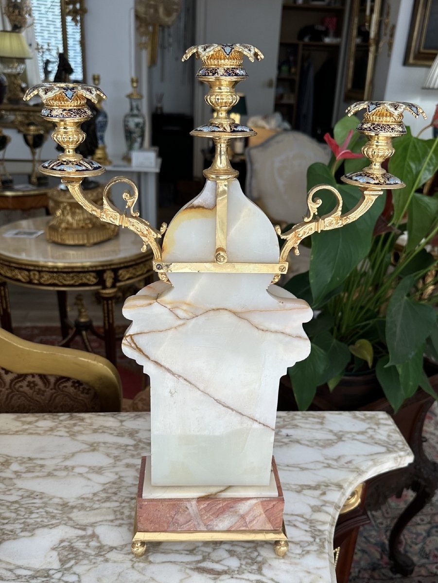 Napoleon III Onyx And Bronze Trim-photo-2