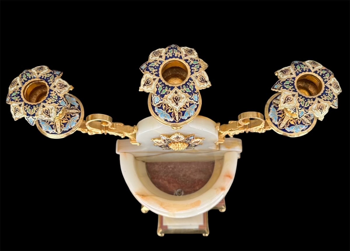 Napoleon III Onyx And Bronze Trim-photo-4
