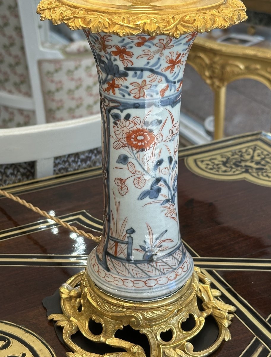 Pair Of Chinese Porcelain Lamps-photo-3