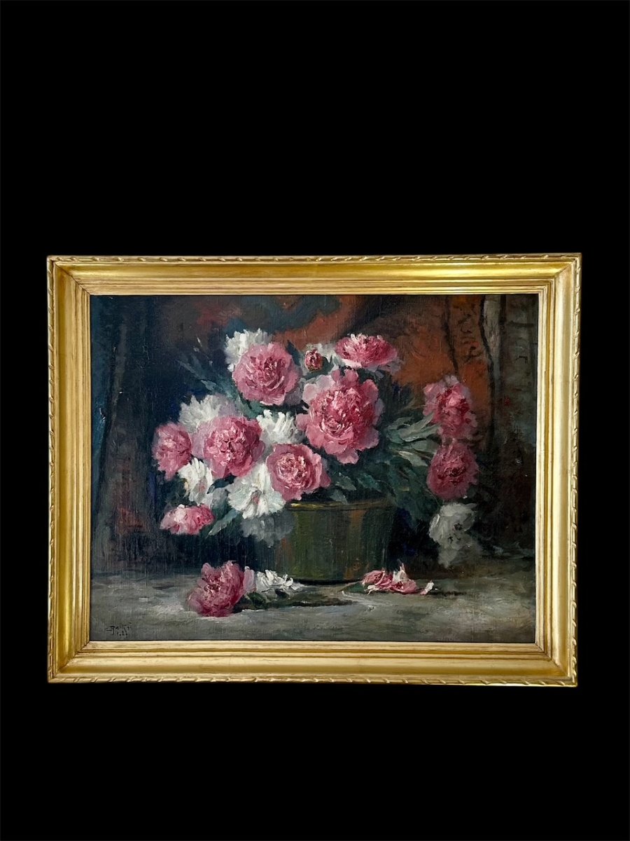 Nature morte aux pivoines