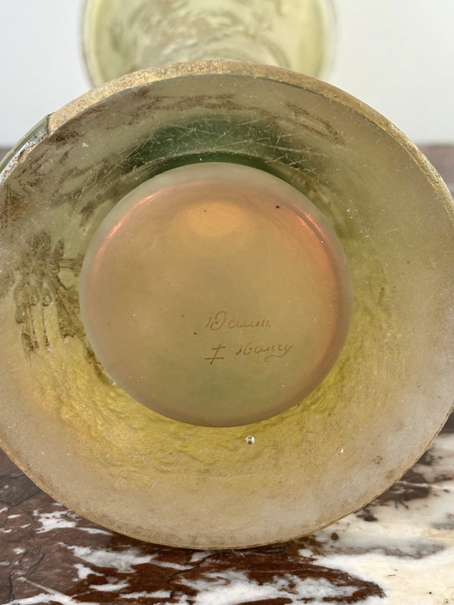 Daum Nancy "marguerites" Vase-photo-1