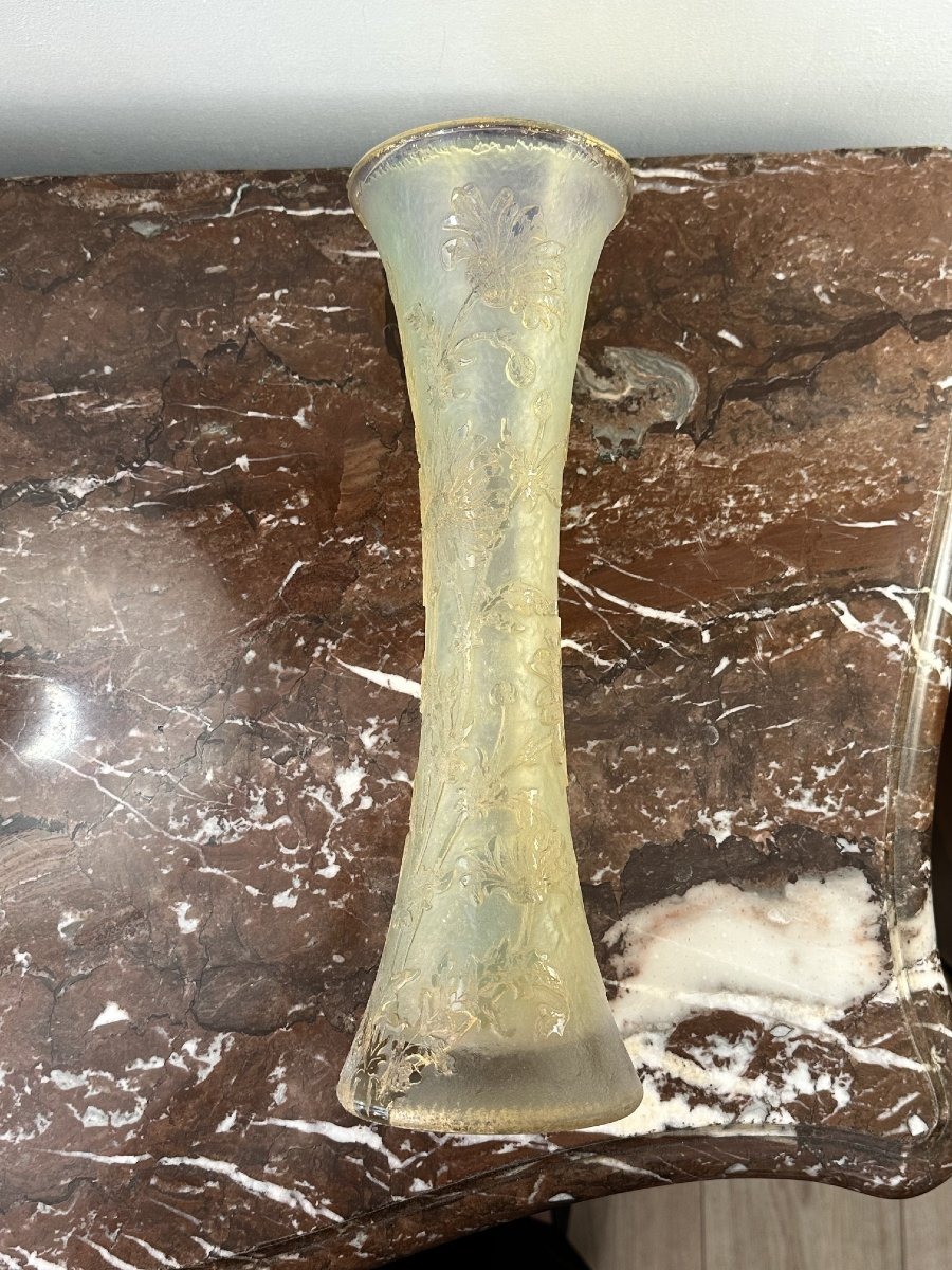 Daum Nancy "marguerites" Vase-photo-2