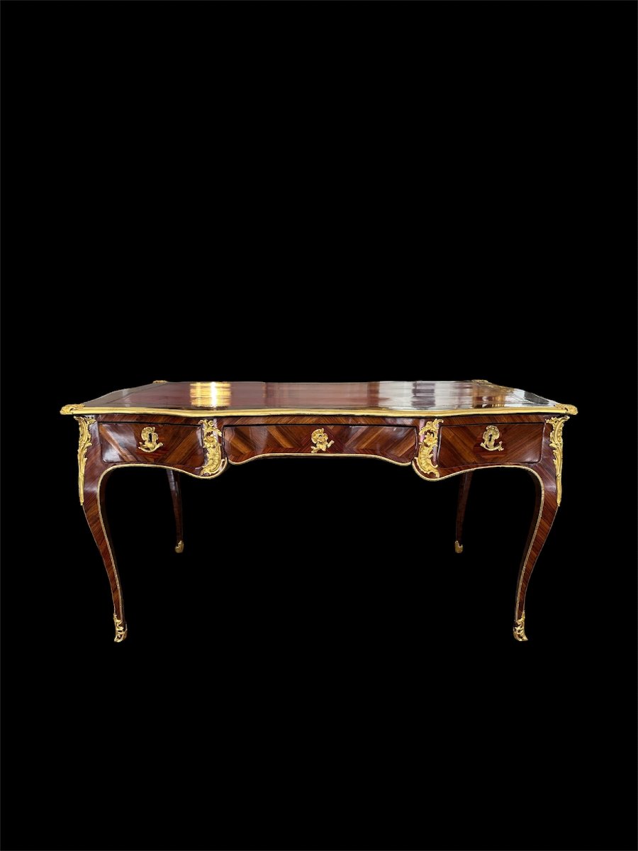 Louis XV-style Flat-topped Desk