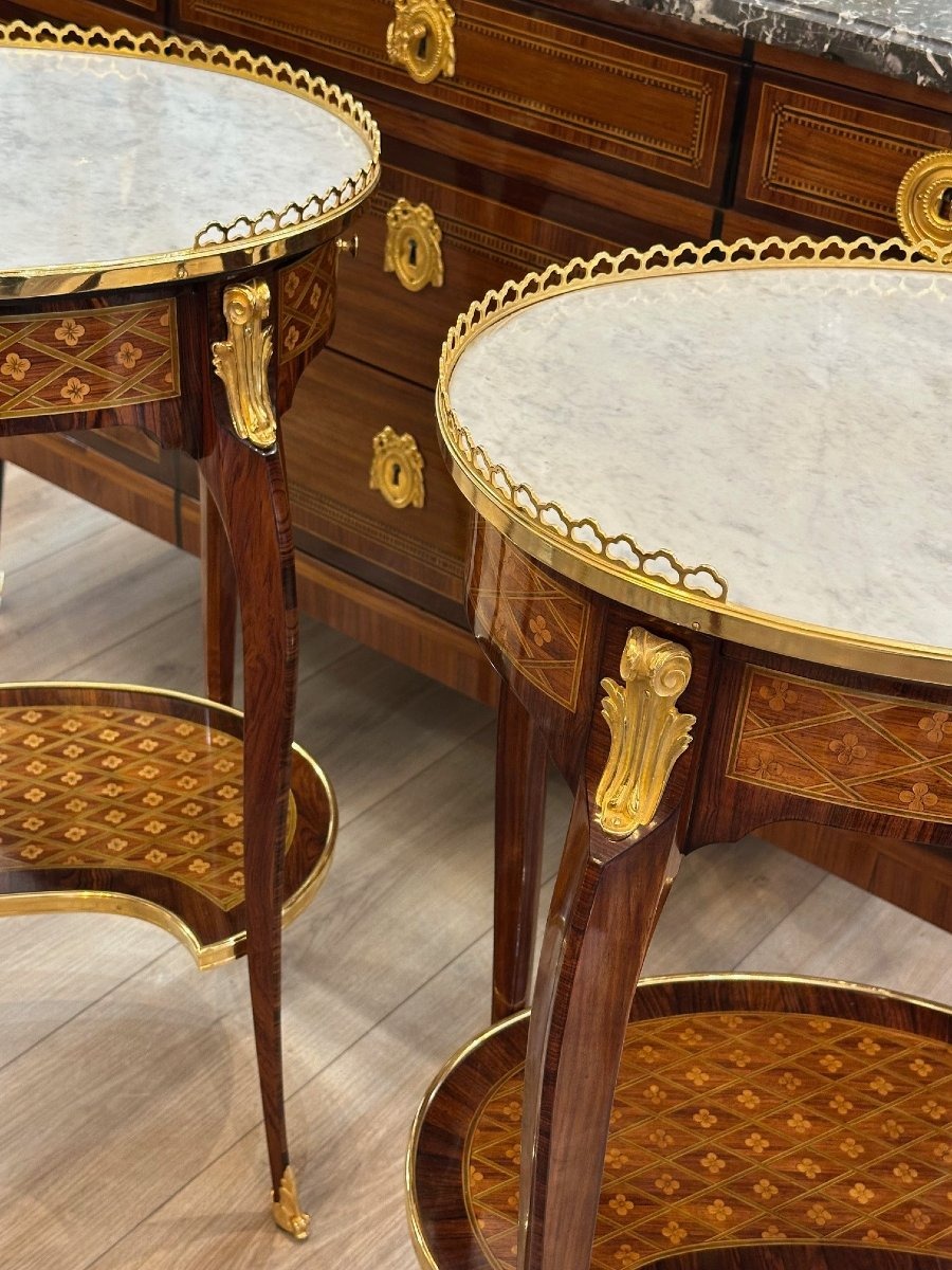 Pair Of 19th-century Living Room Tables-photo-4